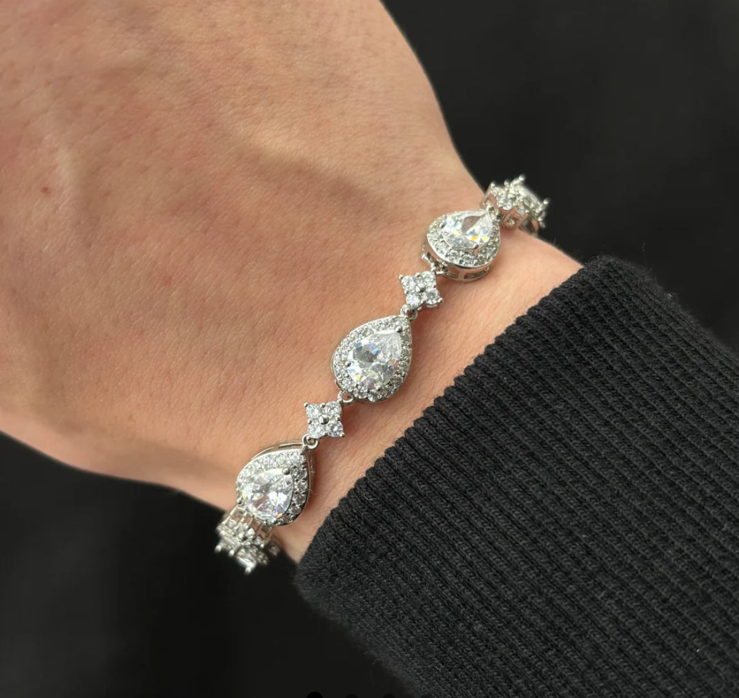 Bracelet Goutte de pluie et étoile
