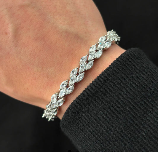 Triple Crystal Bracelet