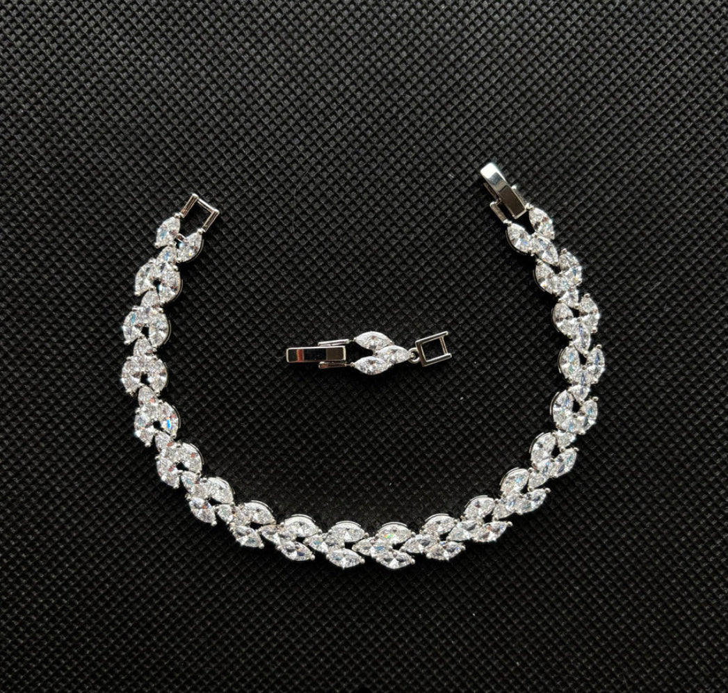Triple Crystal Bracelet