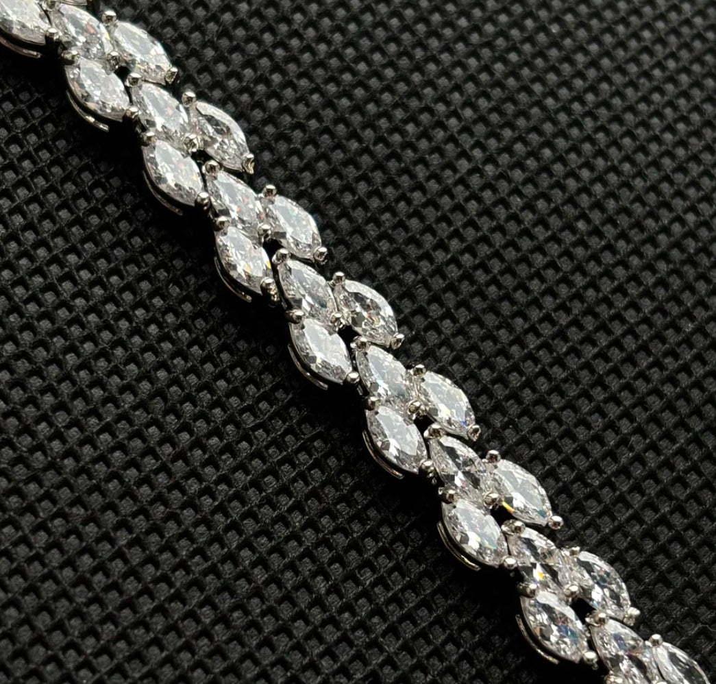 Triple Crystal Bracelet