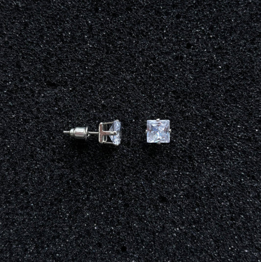 Square Crystal Earrings